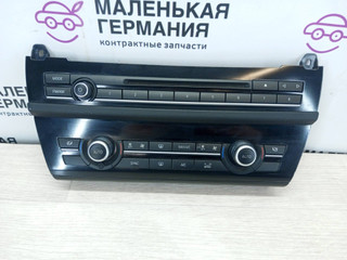 блок управления печки / климат-контроля BMW 5 серия F10/F11 [рестайлинг] F10 (2013 - 2017), 2.0 л., N20 B20 A, бензин, коричневый, седан, 61319328425, 9328425, 9306153