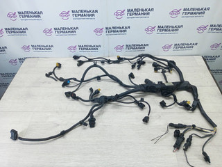проводка двигателя BMW 1 серия F20/F21 [рестайлинг] 2016, 2.0 л., B47 D20 A, дизель, АКПП, 12518516259, 12518575260