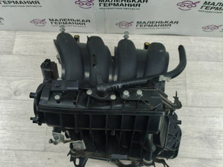 коллектор впускной BMW 3 серия E90/E91/E92/E93 (2004 - 2010), 2.0 л., N46 B20 BD, бензин, 13628657300, 7560234, 13627585278, 11618645544, 11617560230