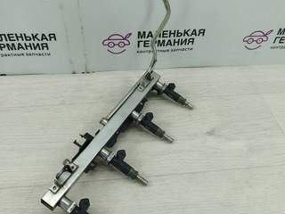 топливная рампа BMW 3 серия E90/E91/E92/E93 (2004 - 2010), 2.0 л., N46 B20 B, бензин, АКПП, 13537530420, 7530420, 7506158, 13537506158, 7526892