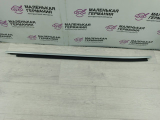 молдинг двери задней левой BMW X3 G01 2019, 2.0 л., B46 B20 B, бензин, АКПП, белый alpinweiss 3 (300), задний привод, 51357410037, 7410037