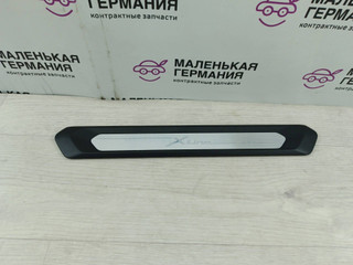 накладка на порог внутренняя BMW X3 G01 2019, 2.0 л., B46 B20 B, бензин, АКПП, белый alpinweiss 3 (300), задний привод, 51477410012, 7410012