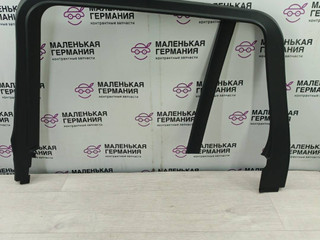 молдинг двери задней правой BMW X3 G01 2019, 2.0 л., B46 B20 B, бензин, АКПП, белый alpinweiss 3 (300), задний привод, 5133422706, 51357410296, 7410296, 5133741296