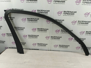 молдинг двери передней левой BMW X3 G01 2019, 2.0 л., B46 B20 B, бензин, АКПП, белый alpinweiss 3 (300), задний привод, 51337410297, 7410297
