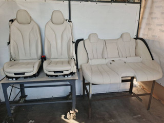 салон (комплект сидений) BMW 6 серия F06/F12/F13 2012, 4.4 л., N63 B44 B, бензин, АКПП, alpinweiss 3 (300), хетчбэк 5 дв., задний привод, правый руль, 52107280535, 52107280536, 52107280547, 52107280548, 52107280597, 52107280598, 52107280528, 52107280653, 52107280654, 52207289437, 52207289471, 52207289527