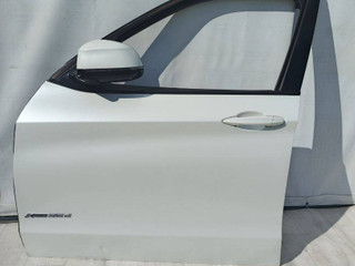 дверь передняя левая BMW X5 F15 2013, 3.0 л., N57 D30 A, дизель, АКПП, mineralweiss metallic (a96), внедорожник 5 дв., полный привод, правый руль, 41517386737, 7386737, 51217290595, 7290595, 51417369953