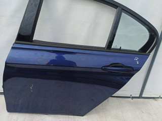 дверь задняя левая BMW 3 серия F30/F31/F34 F30 2012, 3.0 л., N55 B30 A, бензин, АКПП, black sapphire metallic (475), седан, задний привод, 41007298513, 7298513