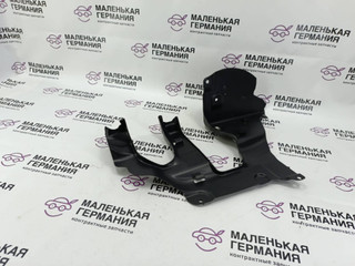 защита рулевой рейки BMW 5 серия G30/G31 G30 2019, 4.4 л., N63 B44 C, бензин, АКПП, carbonschwarz metallic (416), седан, полный привод, 51757347021, 7347021
