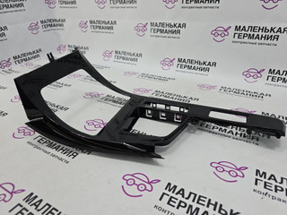 Декоративная накладка центральной консоли BMW X1 F48 2017, 2.0 л., B48 A20 B, бензин, АКПП, синий mediterranblau c10, полный привод, правый руль, 51169292548, 9292548