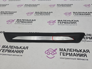 накладка на порог внутренняя BMW X1 F48 2017, 2.0 л., B48 A20 B, бензин, АКПП, синий mediterranblau c10, полный привод, правый руль, 51477263315, 7263315
