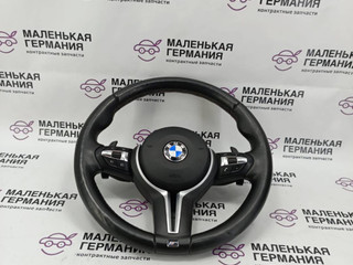 руль BMW X5 M F85 2016, 4.4 л., S63 B44 B, бензин, АКПП, donington grau (c28), полный привод, 32307854458, 7854458, 7850257