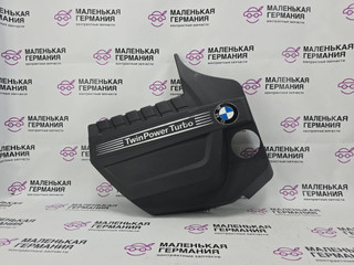 декоративная крышка двигателя BMW X5 E70 [рестайлинг] 2011, 3.0 л., N55 B30 A, бензин, АКПП, белый, правый руль, 11127607447, 7607447