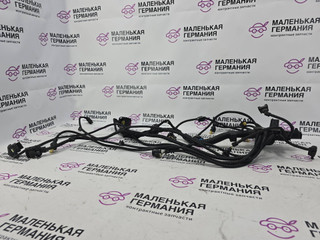 проводка двигателя BMW 5 серия G30/G31 G31 2017, 2.0 л., B48 B20 B, бензин, АКПП, alpinweiss 3 (300), универсал, правый руль, 12528605928, 8605928, 12518644498, 8644498