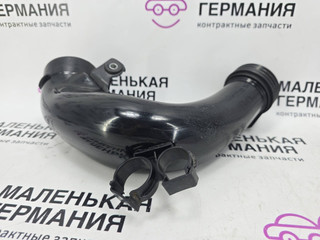 воздуховод турбокомпрессора BMW X5 E70 [рестайлинг] 2011, 3.0 л., N55 B30 A, бензин, АКПП, белый, правый руль, 13717583715, 7583715