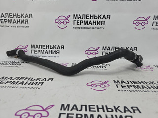 патрубок радиатора BMW X5 E70 [рестайлинг] 2011, 3.0 л., N55 B30 A, бензин, АКПП, белый, правый руль, 11537584630, 7584630