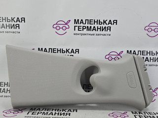 обшивка стойки центральной правой BMW X1 F48 2017, 2.0 л., B48 A20 B, бензин, АКПП, синий mediterranblau c10, полный привод, правый руль, 51437332816, 7332816, 51437376892, 7376892