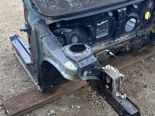 часть кузова (вырезанный элемент) BMW X1 F48 2017, 2.0 л., B48 A20 B, бензин, АКПП, синий mediterranblau c10, полный привод, правый руль, 41007427782, 41007427781, 41007386987, 41007386988