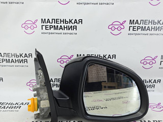 зеркало наружное правое BMW X6 F16 2014, 3.0 л., N55 B30 A, бензин, АКПП, красный, правый руль, 698132, 51167416128, 7416128