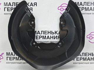 защитный кожух тормозного механизма BMW X1 F48 2016, 2.0 л., B47 C20 A, дизель, АКПП, alpinweiss 3 (300), передний привод, правый руль, 6799740, 34206799740