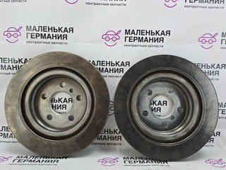 диски тормозные (комплект) BMW X1 F48 2017, 2.0 л., B48 A20 B, бензин, АКПП, alpinweiss 3 (300), полный привод, правый руль, 34216799369, 6799369