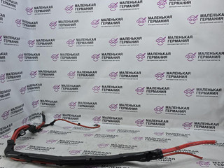 плюсовой провод аккумулятора BMW X6 F16 2014, 3.0 л., N55 B30 A, бензин, АКПП, красный, правый руль, 61139348675, 9348675, 61129367663, 9367663, 9130444, 6113100559