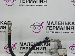 минусовой провод аккумулятора BMW X5 F15 2013, 3.0 л., N57 D30 A, дизель, АКПП, mineralweiss metallic (a96), внедорожник 5 дв., полный привод, правый руль, 12429329739, 9329739