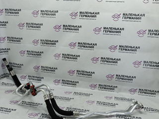 патрубок (трубопровод, шланг) BMW 6 серия F06/F12/F13 2012, 4.4 л., N63 B44 B, бензин, АКПП, alpinweiss 3 (300), хетчбэк 5 дв., задний привод, правый руль, 17227589515, 17227589516, 7589515, 7589516, 7589587, 7588942