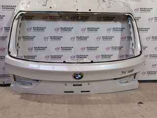 крышка багажника (дверь 3-5) BMW X5 F15 2013, 3.0 л., N57 D30 A, дизель, АКПП, mineralweiss metallic (a96), внедорожник 5 дв., полный привод, правый руль, 41007378121, 7378121, 7294761, 743040VS2, 7294434
