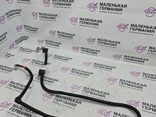 плюсовой провод аккумулятора BMW X1 F48 2017, 2.0 л., B48 A20 B, бензин, АКПП, alpinweiss 3 (300), полный привод, правый руль, 12428677250, 8677250, 8677251