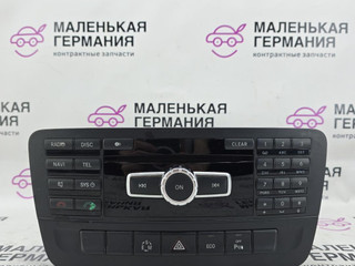 магнитола Mercedes-Benz A-Класс W176 2013, 2.0 л., M 270.920, бензин, робот, серый, хетчбэк 5 дв., передний привод, правый руль, A2469000412, A2469010002, A2129025008