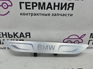 накладка на порог внутренняя BMW X5 F15 2013, 3.0 л., N57 D30 A, дизель, АКПП, mineralweiss metallic (a96), внедорожник 5 дв., полный привод, правый руль, 51437313143, 7313143