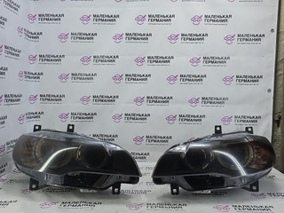 фара BMW X6 E71/E72 E71 2009, 3.0 л., N54 B30 A, бензин, серебро, правый руль, 63117287011, 63117287012, 63117204277, 7204277, 63117247995, 7247995, 63117271369, 7271369, 7271360, 7287011, 7287012