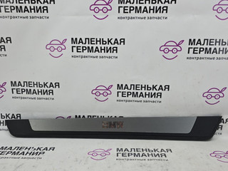 накладка на порог внутренняя BMW Z4 E85 2004, 3.0 л., M54 B30 (306S3), бензин, робот, titansilber metallic (354), кабриолет, правый руль, 51477016654, 7016654