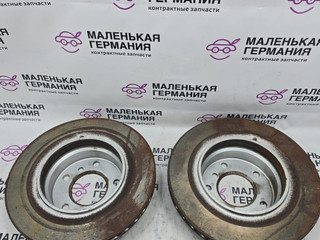диски тормозные (комплект) BMW Z4 E85 2004, 3.0 л., M54 B30 (306S3), бензин, робот, titansilber metallic (354), кабриолет, правый руль, 34216794303, 6794303, 34216766219, 6766219