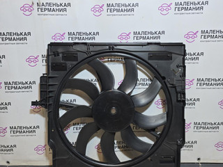 вентилятор радиатора BMW X6 F16 2014, 3.0 л., N55 B30 A, бензин, АКПП, красный, правый руль, 17427634471, 7634471, 7629131, 6900537