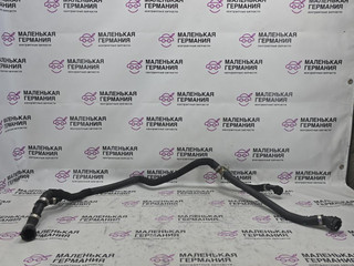патрубок радиатора BMW X6 F16 2014, 3.0 л., N55 B30 A, бензин, АКПП, красный, правый руль, 17127623272, 7623272, 7578694, 7512727