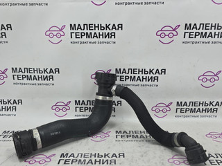 патрубок радиатора BMW X6 E71/E72 E71 2009, 3.0 л., N54 B30 A, бензин, серебро, правый руль, 17127586774, 7586774