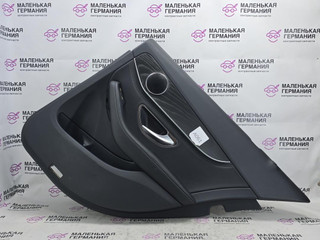 обшивка двери задняя правая Mercedes-Benz C-Класс W205/S205/C205 W205.042 2014, 2.0 л., M 274.920, бензин, АКПП, 755 серый, седан, задний привод, правый руль, A2057304601, A0028201901, A2055401410, A2057300270, A2057300622, A2057300694, A2057303470, A2057600400, A2228200202, A2229052203