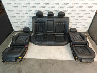 салон (комплект сидений) Mercedes-Benz E-Класс W212 [рестайлинг] W212 2014, 2.0 л., M 274.920, бензин, АКПП, 149 u белый, седан, задний привод, правый руль, 2128208504, A2128601369, 2128603402, 013000223, 2128603502