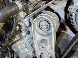 натяжитель BMW X6 F16 2014, 3.0 л., N55 B30 A, бензин, АКПП, красный, правый руль, 11288604266, 8604266