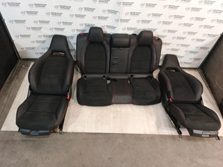 салон (комплект сидений) Mercedes-Benz GLA-Класс X156 2014, 2.0 л., M 270.920, бензин, робот, белый calcite white (650u), хетчбэк 5 дв., полный привод, правый руль, 1769106201, A1769201000, A2469101701, A1669006007