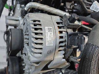 генератор BMW X1 F48 2016, 2.0 л., B47 C20 A, дизель, АКПП, alpinweiss 3 (300), передний привод, правый руль, 7640131, 104211-8181, 12317640875, 7640875