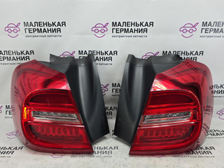 фонари задние (комплект) Mercedes-Benz GLA-Класс X156 2014, 2.0 л., M 270.920, бензин, робот, белый calcite white (650u), хетчбэк 5 дв., полный привод, правый руль, A1569061958, A1569062058, A2105403681