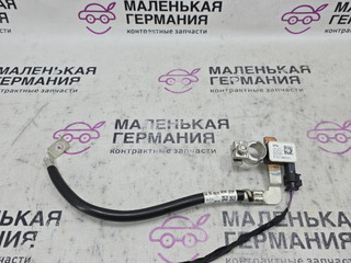 минусовой провод аккумулятора BMW 5 серия G30/G31 G30 2018, 2.0 л., B48 B20 A, бензин, АКПП, a96 mineral-weiss metallic, седан, задний привод, правый руль, 61216840519, 6840519, 7574677