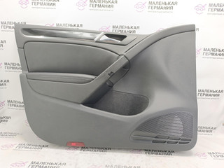 обшивка двери передняя левая Volkswagen Golf GTI 6 поколение 2011, 2.0 л., CCZB, бензин, робот, b4/b9a белый, хетчбэк 5 дв., передний привод, правый руль, 5K4867011