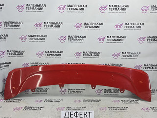 юбка бампера нижняя BMW X6 F16 2014, 3.0 л., N55 B30 A, бензин, АКПП, красный, правый руль, 51117319805, 7319805