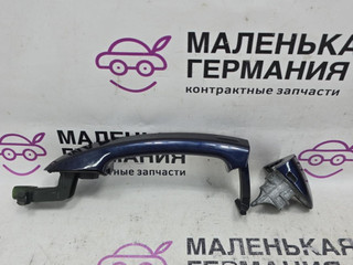 ручка наружная задняя левая Volkswagen Passat CC 1 поколение [рестайлинг] 2013, 2.0 л., CCZB, бензин, робот, z2/h5x синий металлик, седан, передний привод, правый руль, 3C0839205D