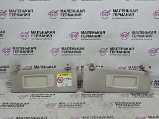 козырек солнцезащитный BMW 5 серия G30/G31 G30 2018, 2.0 л., B48 B20 A, бензин, АКПП, a96 mineral-weiss metallic, седан, задний привод, правый руль, 51167419450, 51167419451, 7419450, 7419451