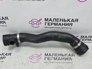 патрубок радиатора BMW X4 F26 2014, 2.0 л., N20 B20 A, бензин, АКПП, 475 black sapphire metallic, полный привод, правый руль, 17127646155, 7646155