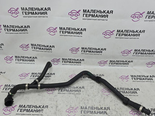 патрубок радиатора BMW X4 F26 2014, 2.0 л., N20 B20 A, бензин, АКПП, 475 black sapphire metallic, полный привод, правый руль, 17127646157, 7646157